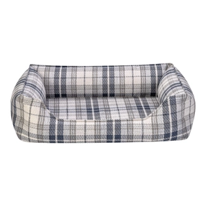 Pet Comfort Delta  Lacivert Kareli Kedi ve Köpek Yatağı S 75x60cm