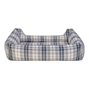 Pet Comfort Delta  Lacivert Kareli Köpek Yatağı L 105x80cm - 3