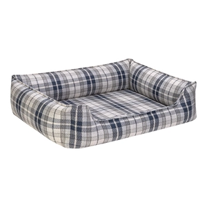 Pet Comfort Delta  Lacivert Kareli Köpek Yatağı M 90x70cm - 2