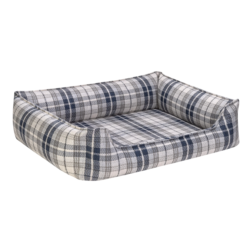 Pet Comfort Delta  Lacivert Kareli Köpek Yatağı M 90x70cm - 2