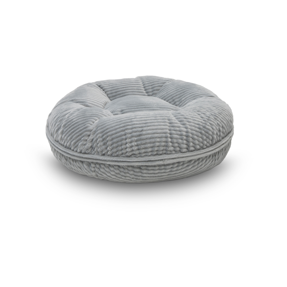 Pet Comfort Donut Gri Köpek Yatağı 70cm - 1