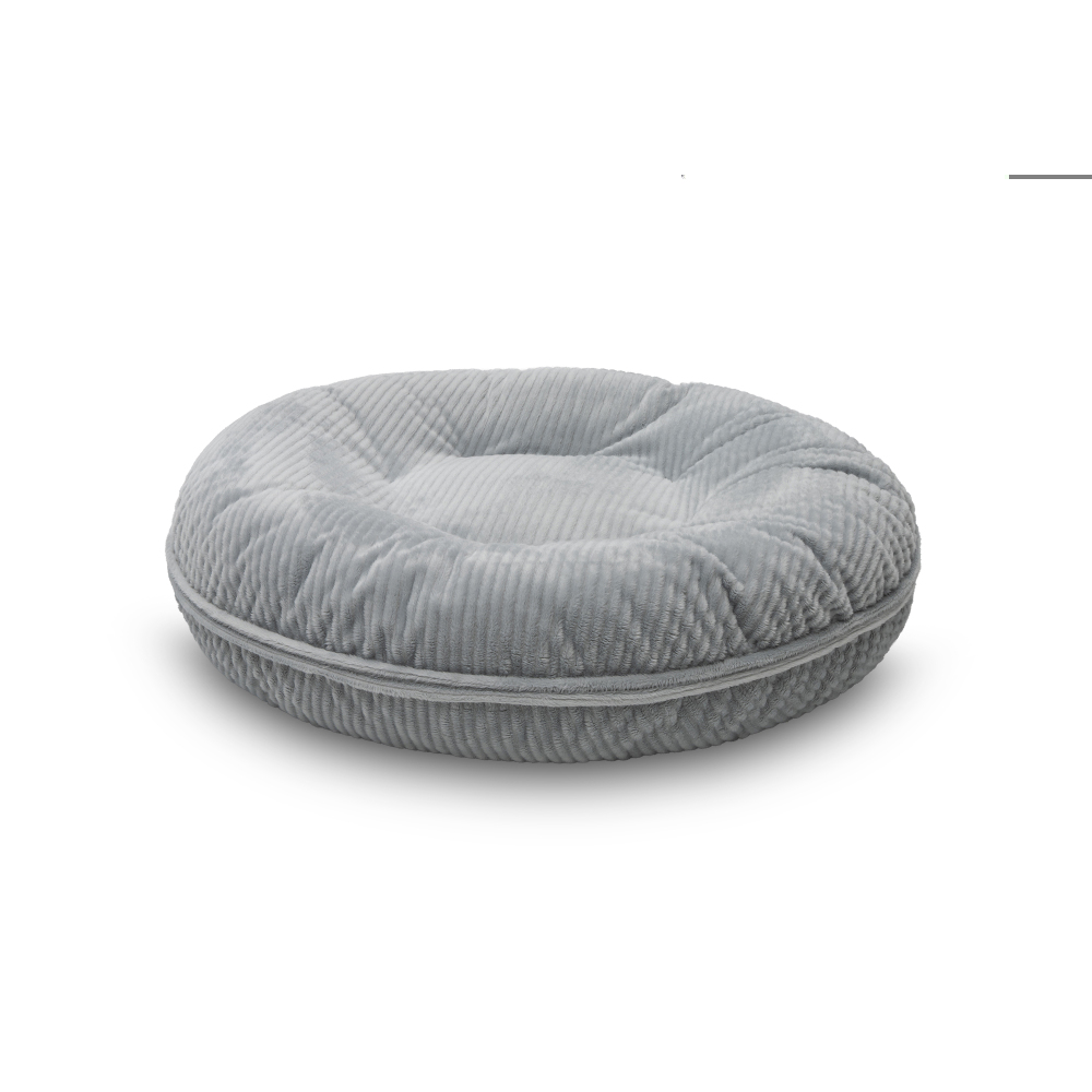 Pet Comfort Donut Gri Köpek Yatağı 90cm - 1