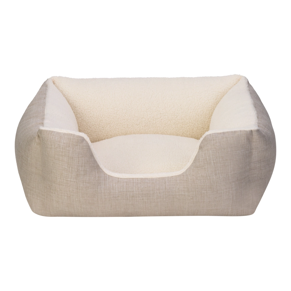 Pet Comfort Echo  Ekru-Ekru Kedi ve Köpek Yatağı S 60x50cm - 1