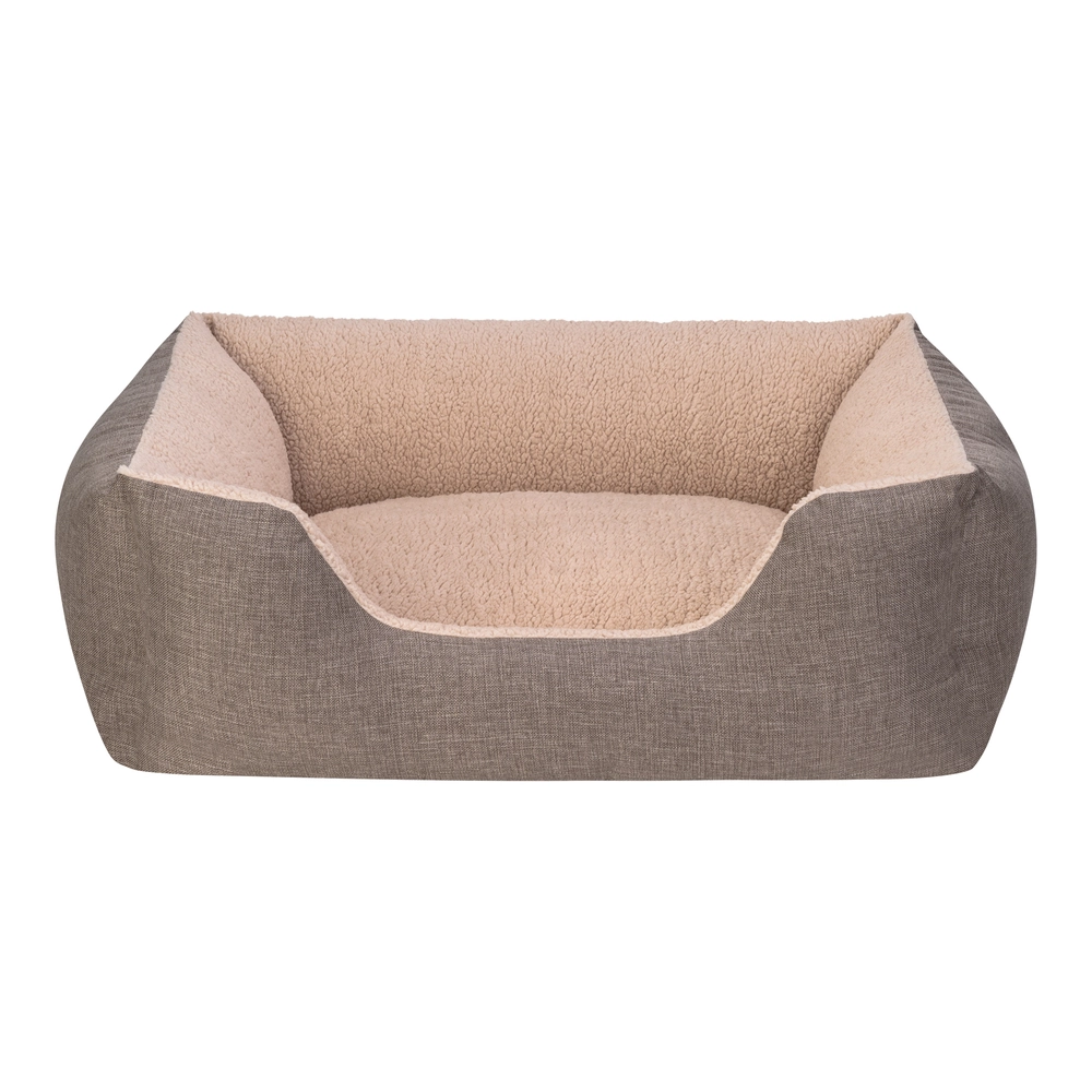 Pet Comfort Echo  Kahve-Bej Köpek Yatağı M 80x65cm - 1