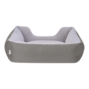 Pet Comfort Echo  Köpek Yatağı Gri/Gri Peluş M 80x65cm - 3