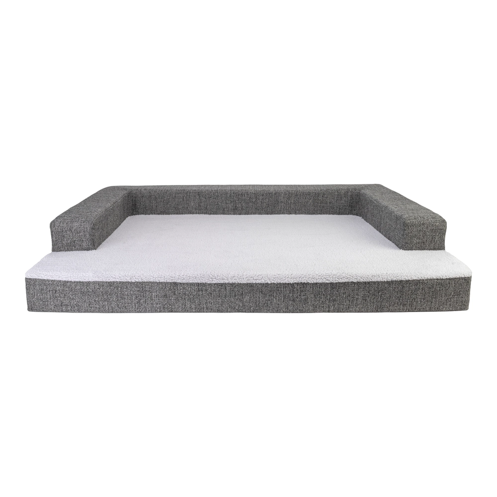 Pet Comfort Gloria Sofa Orthopedik Köpek Yatağı, Antrasit 120x80x10cm - 1