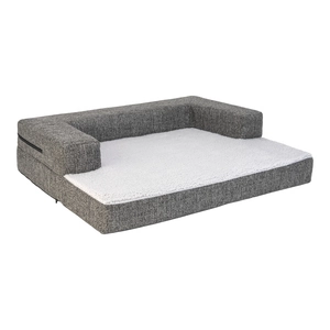 Pet Comfort Gloria Sofa Orthopedik Köpek Yatağı, Antrasit 70x53x8cm - 2