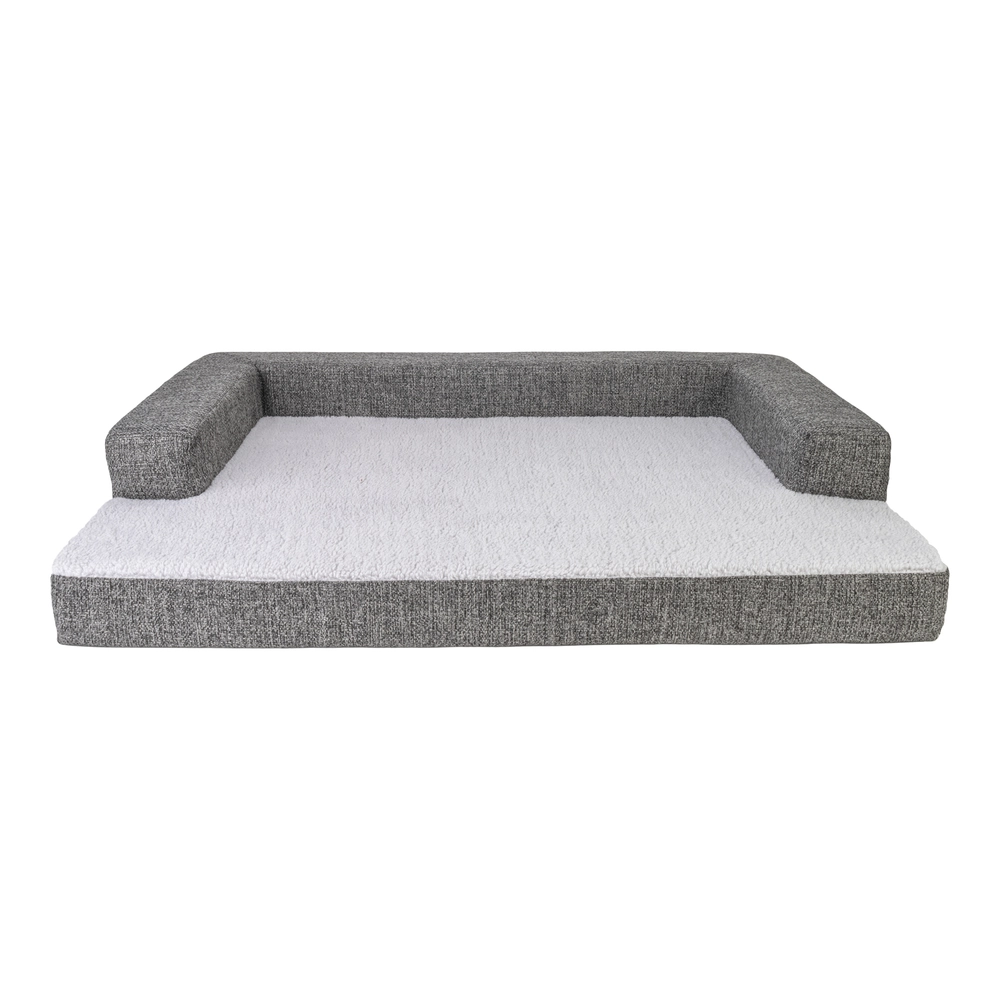Pet Comfort Gloria Sofa Orthopedik Köpek Yatağı, Antrasit 90x65x8cm - 1