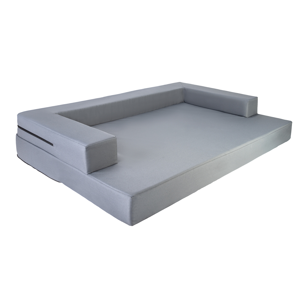 Pet Comfort Gloria Sofa Orthopedik Su Geçirmez Köpek Yatağı, Gri 120x80x10cm - 2