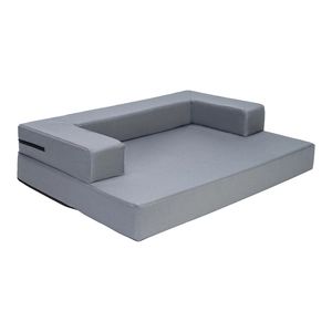 Pet Comfort Gloria Sofa Orthopedik Su Geçirmez Köpek Yatağı, Gri 70x53x8cm - 2