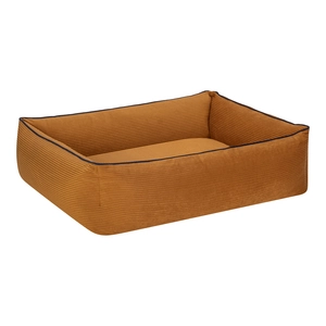 Pet Comfort Golf  Kedi ve Köpek Yatağı Hardal w Parliament Mavi Biye S 75x60cm - 2