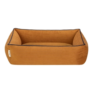 Pet Comfort Golf  Kedi ve Köpek Yatağı Hardal w Parliament Mavi Biye XS 55x45cm - 3