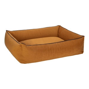 Pet Comfort Golf  Köpek Yatağı Hardal w Parliament Mavi Biye M 90x70cm - 2