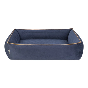 Pet Comfort Golf  Köpek Yatağı Parliament Mavi w Hardal Biye L 105x80cm - 3