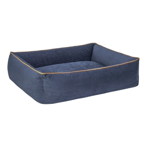 Pet Comfort Golf  Köpek Yatağı Parliament Mavi w Hardal Biye M 90x70cm - 2