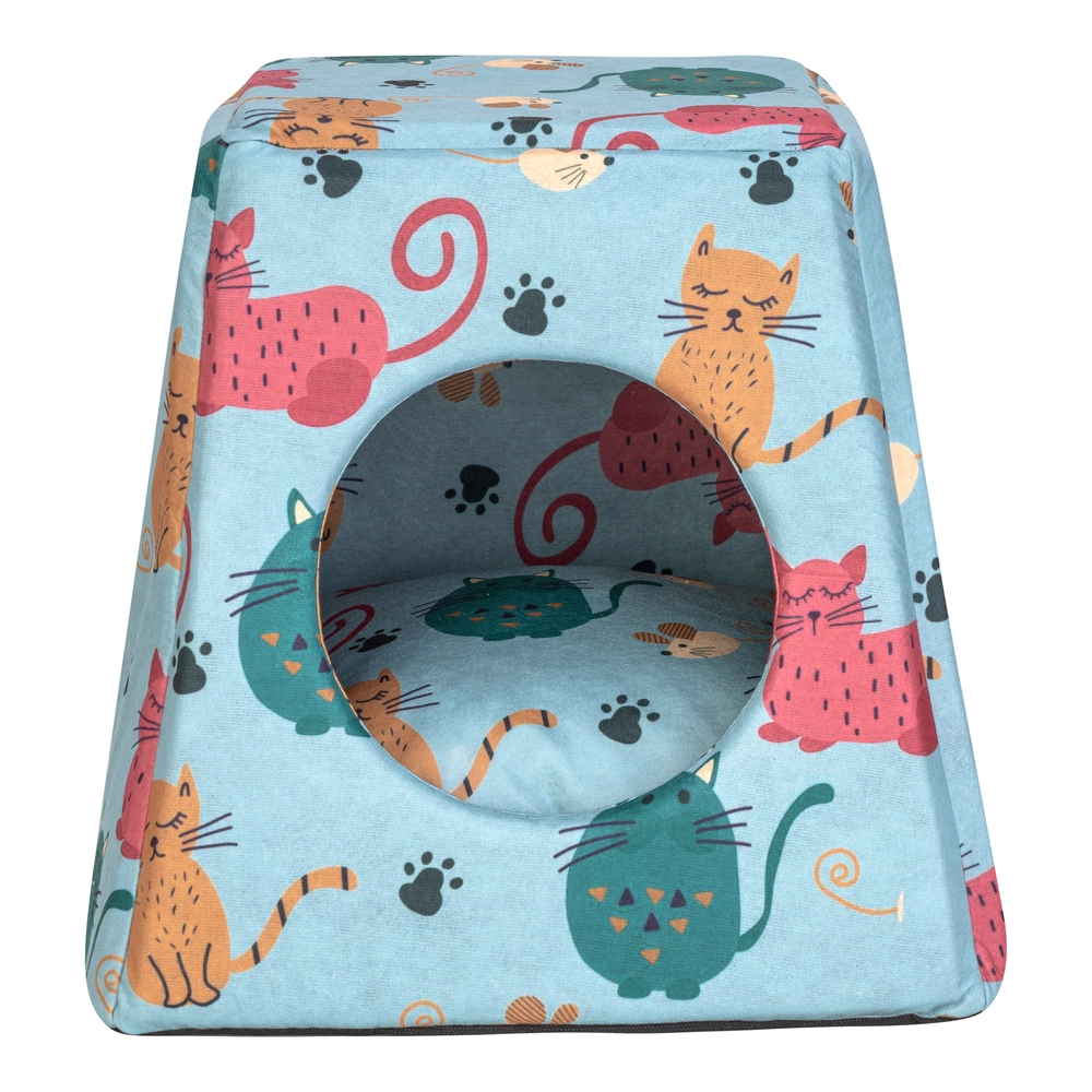 Pet Comfort Iglo Kedi Yatağı Kedi Eco Mint 37x37x37cm - 1