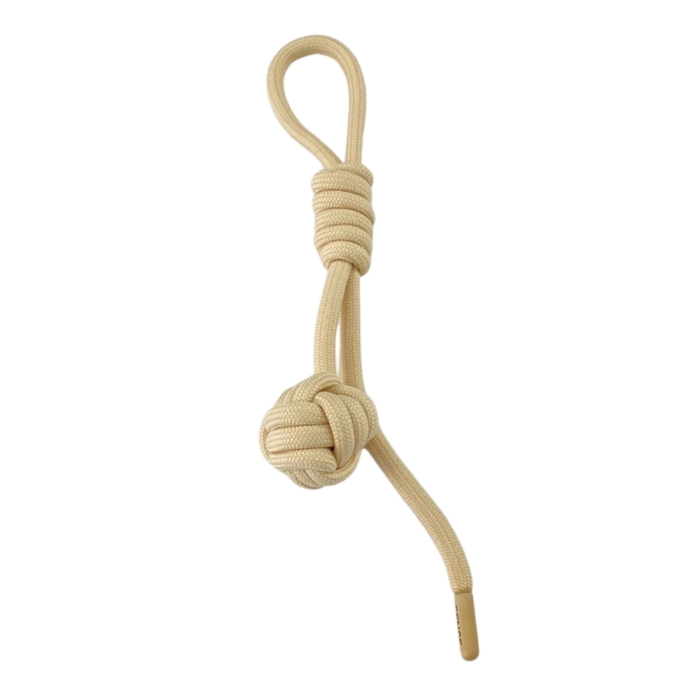 Pet Comfort İpli Kedi Oyuncağı, 100% Pamuk, Bej 18cm - 1