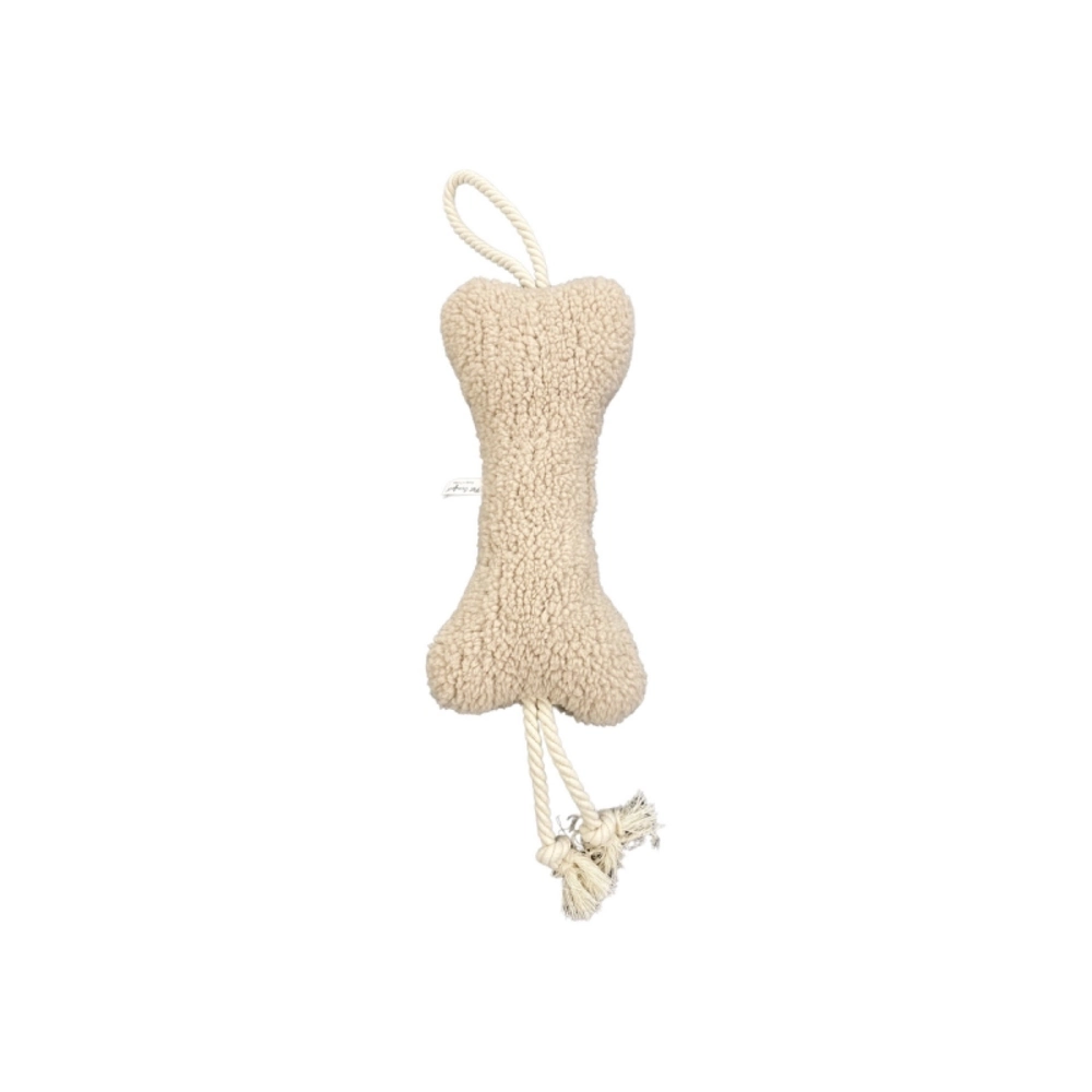 Pet Comfort İpli Peluş Kemik Kahverengi 30cm - 1