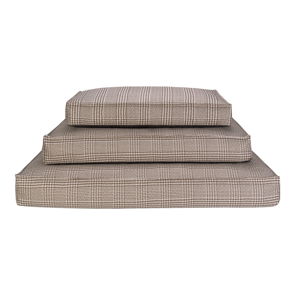 Pet Comfort Lima  Bej Kareli Köpek Yatağı M 90x60cm - 4