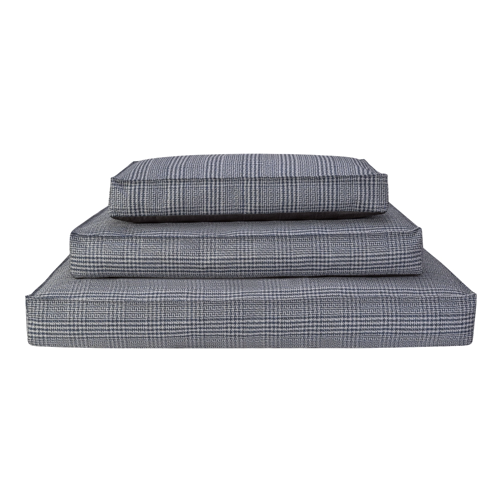 Pet Comfort Lima  Lacivert Kareli Köpek Yatağı L 110x75cm - 4