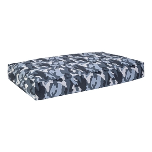 Pet Comfort Lima  Mavi Kamuflaj Köpek Yatağı M 90x60cm - 2