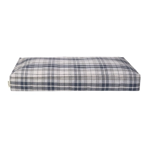 Pet Comfort Lima  Mavi Kareli Köpek Yatağı M 90x60cm - 3