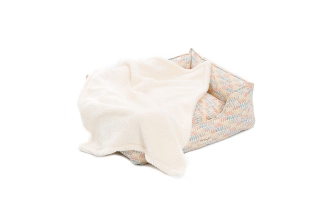 Pet Comfort Lodix  Ekru Köpek Battaniyesi L 150x100cm - 3