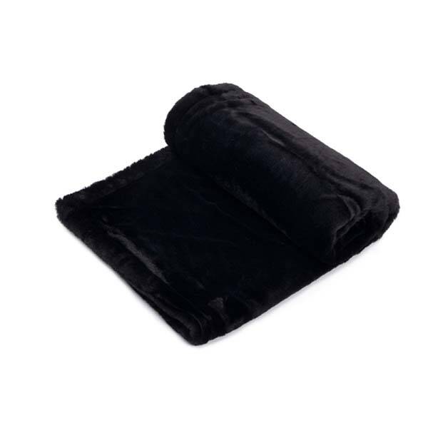 Pet Comfort Lodix Siyah Kedi ve Köpek Battaniyesi S 70x50cm - 1