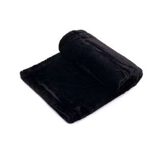 Pet Comfort Lodix  Siyah Kedi ve Köpek Battaniyesi S 70x50cm