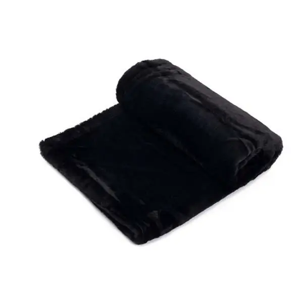 Pet Comfort Lodix  Siyah Kedi ve Köpek Battaniyesi S 70x50cm - 1