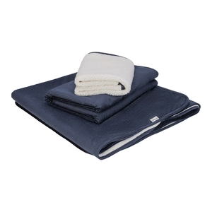 Pet Comfort Lodix Vita Lacivert Kedi ve Köpek Battaniyesi S 50x70cm - 4