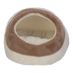 Pet Comfort Nest  Kedi Yatağı Ecru/Kahverengi 40x40cm - 1