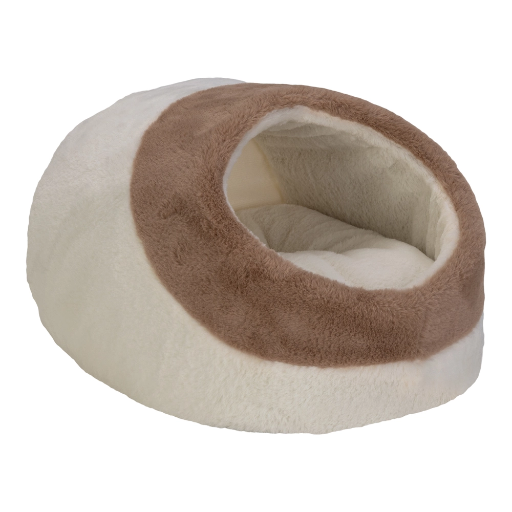 Pet Comfort Nest  Kedi Yatağı Ecru/Kahverengi 40x40cm - 2