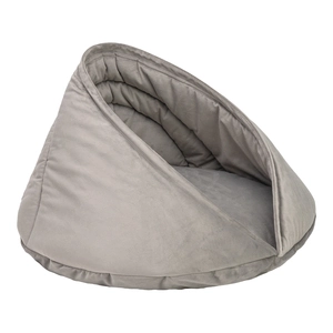 Pet Comfort Oyster Kedi/Köpek Yatağı, Gri 55x55x32cm - 2