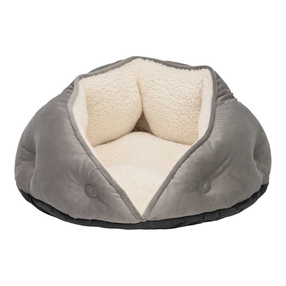 Pet Comfort Paris  Kedi ve Köpek Yatağı Gri 60cm - 1