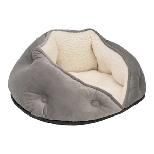 Pet Comfort Paris  Kedi ve Köpek Yatağı Gri 60cm - 2