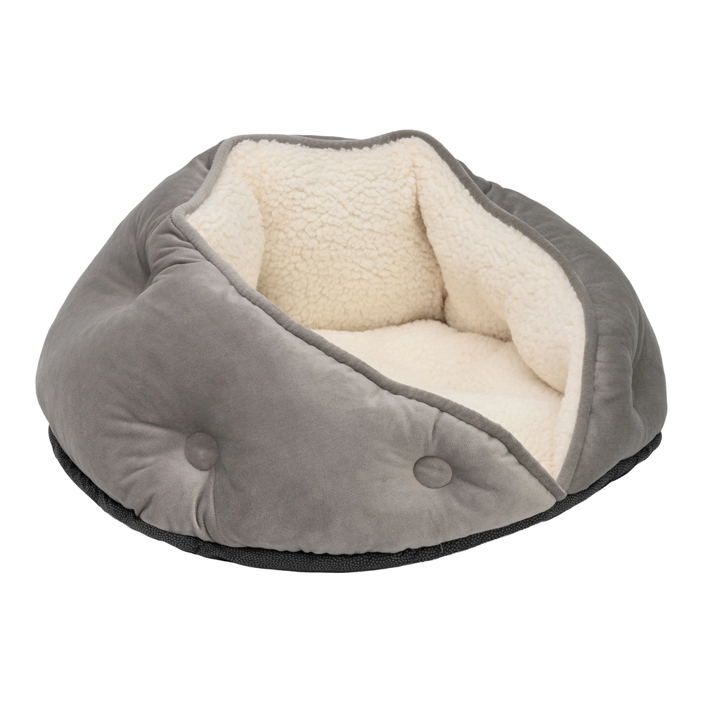 Pet Comfort Paris  Kedi ve Köpek Yatağı Gri 60cm - 2