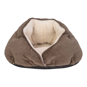 Pet Comfort Paris  Kedi ve Köpek Yatağı Kahverengi 50cm