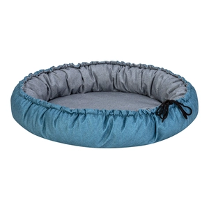 Pet Comfort Sunflower Kedi ve Köpek Yatağı Çift Taraflı Mavi/Gri 85cm - 2