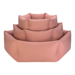 Pet Comfort Tokyo  Kedi ve Köpek Yatağı Pudra Pembe S 50cm - 3