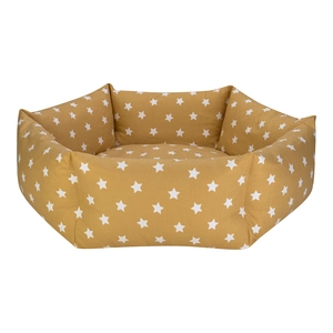 Pet Comfort Tokyo  Sarı Star Köpek Yatağı L 100cm
