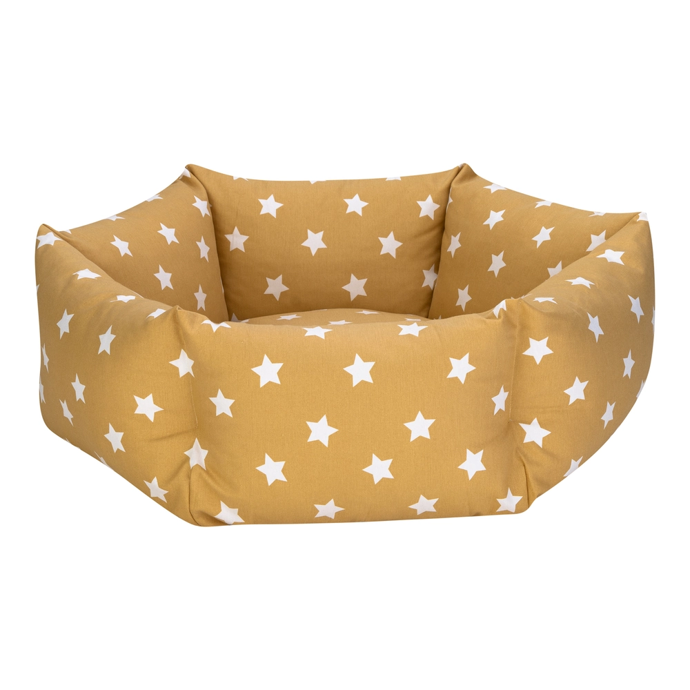 Pet Comfort Tokyo  Sarı Star Köpek Yatağı M 70cm - 1