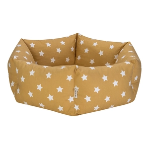 Pet Comfort Tokyo  Sarı Star Köpek Yatağı M 70cm - 2