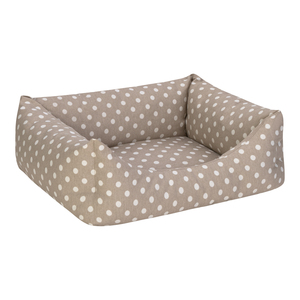Pet Comfort Uniform Bej Puantiyeli Kedi ve Köpek Yatağı XS 50x40cm - 2