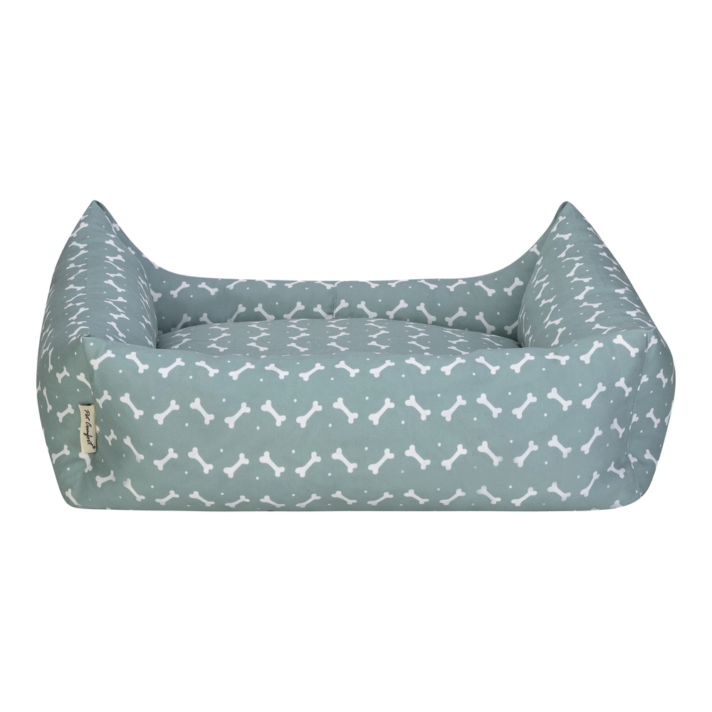Pet Comfort Uniform Bone Mint-Beyaz Köpek Yatağı M 70x60cm - 3