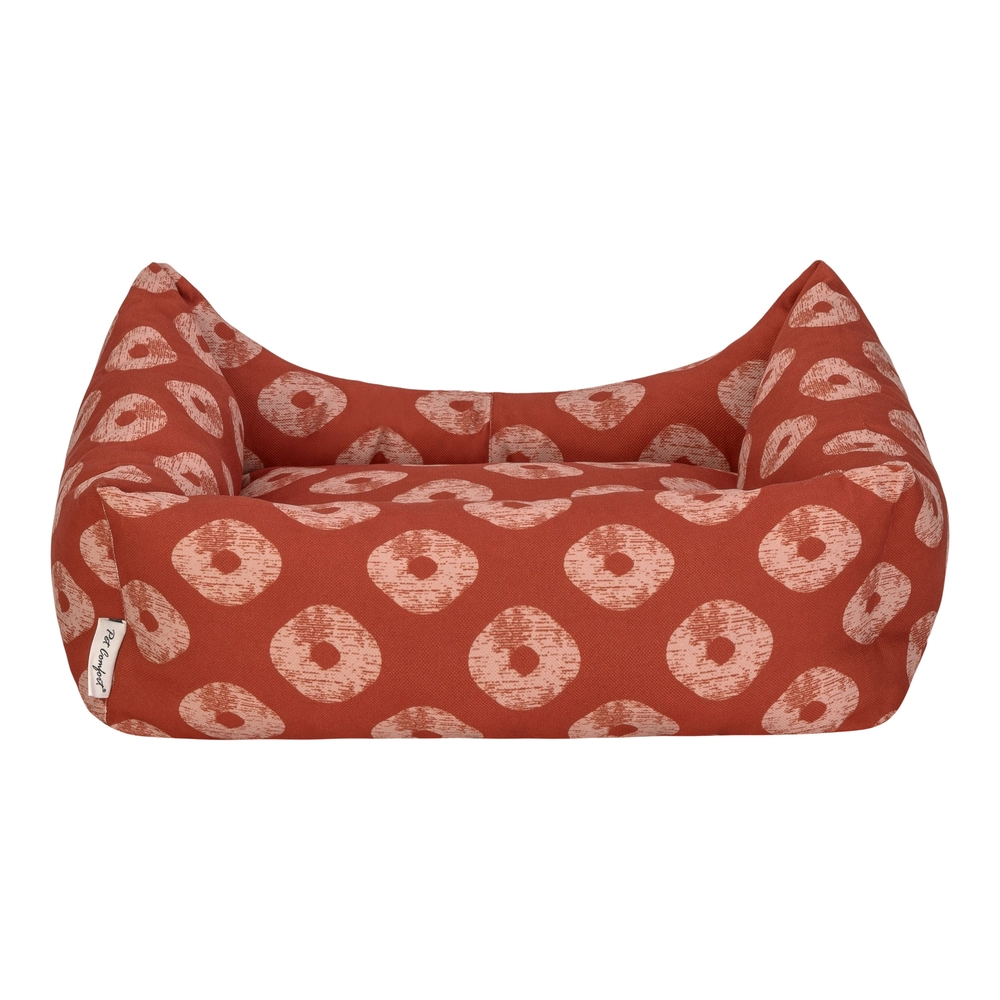 Pet Comfort Uniform Kiss Tarçın-Bej Kedi ve Köpek Yatağı S 60x50cm - 3