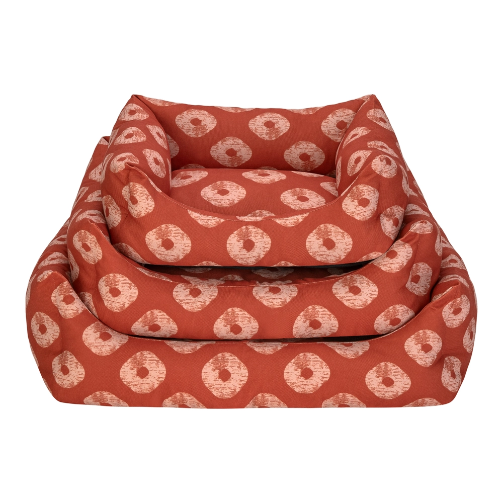 Pet Comfort Uniform Kiss Tarçın-Bej Köpek Yatağı M 70x60cm - 4