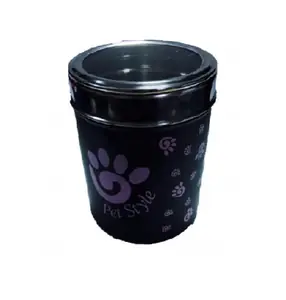 Pet Style Çelik Mama Saklama Kabı