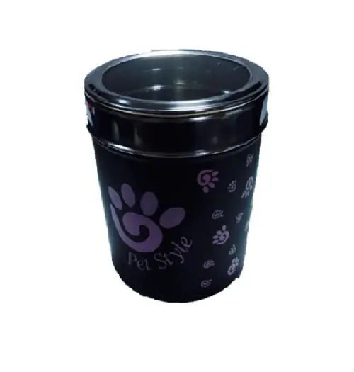 Pet Style Çelik Mama Saklama Kabı - 1