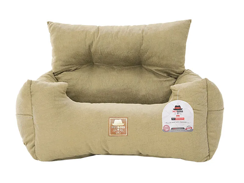Petboss Berjer Kedi Köpek Yatağı Bej - 1